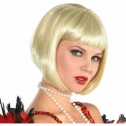 AMSCAN Blonde Flapper Wig