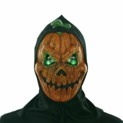 New Products 20 Light-Up Evil Eyes Jack-o'-Lantern Face Mask