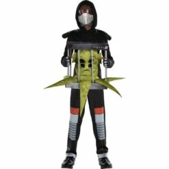 Party City 15 Kids' Galactic Alien Hunter Illusion Costume