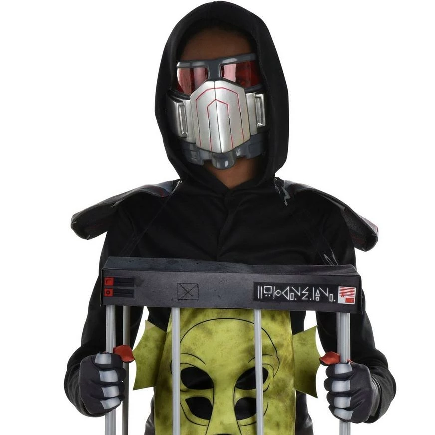 Kids' Galactic Alien Hunter Illusion Costume 2 Kids' Galactic Alien Hunter Illusion Costume - Image 2